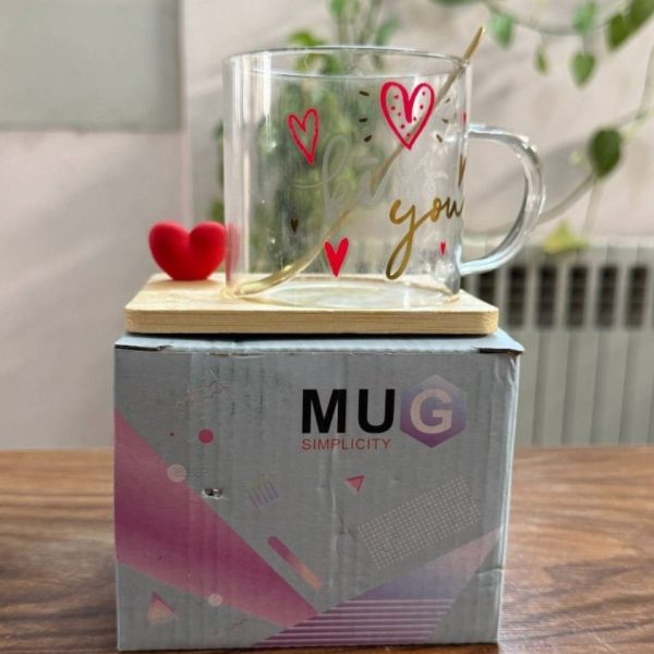 ست فنجان زير بامبو ولنتاين Y8