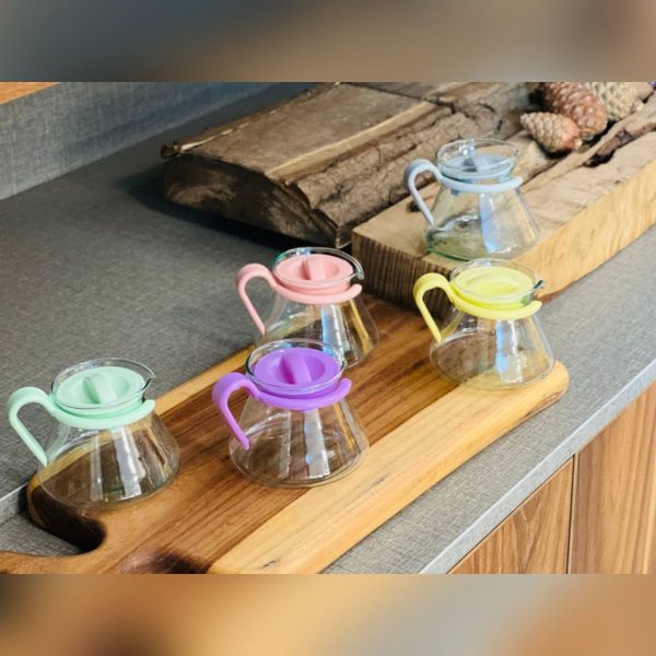 قوري زعفران دسته پلاستيک F