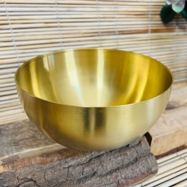 کاسه سالاد سزار طلایی سایز 20 L98