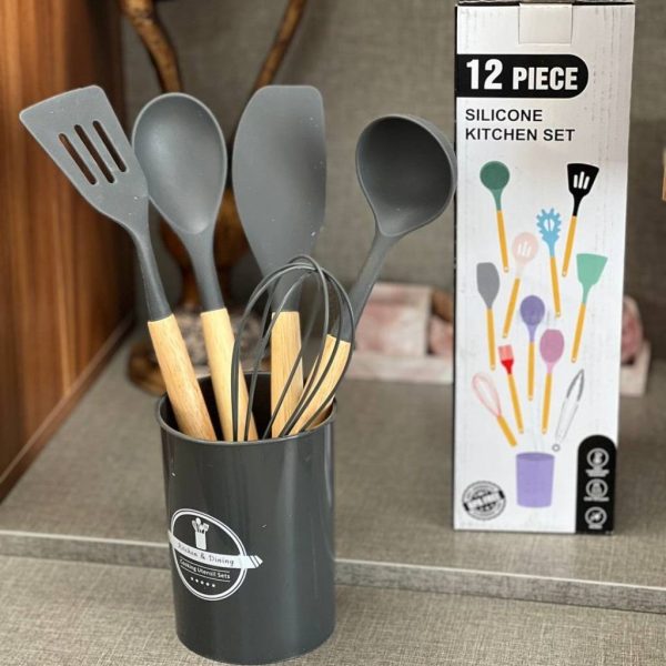 ست 6 تکه کفگير ملاقه L36