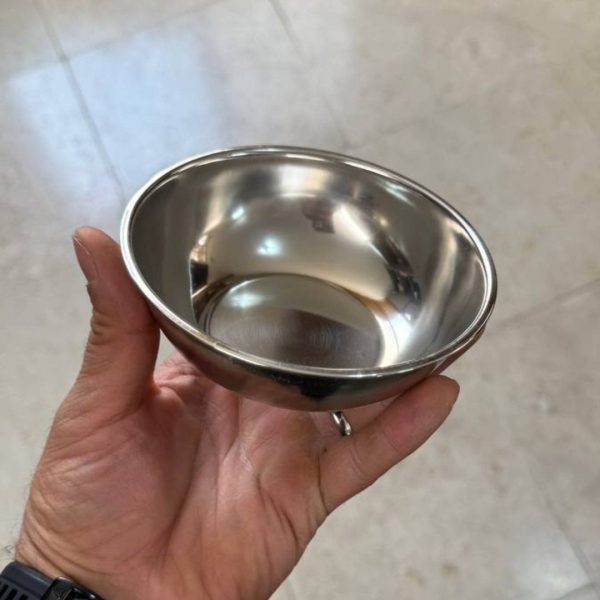 کاسه استیل خورشت خوری 13 سانت