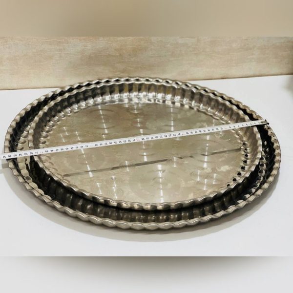 سینی استیل لب دالبری 49 سانت