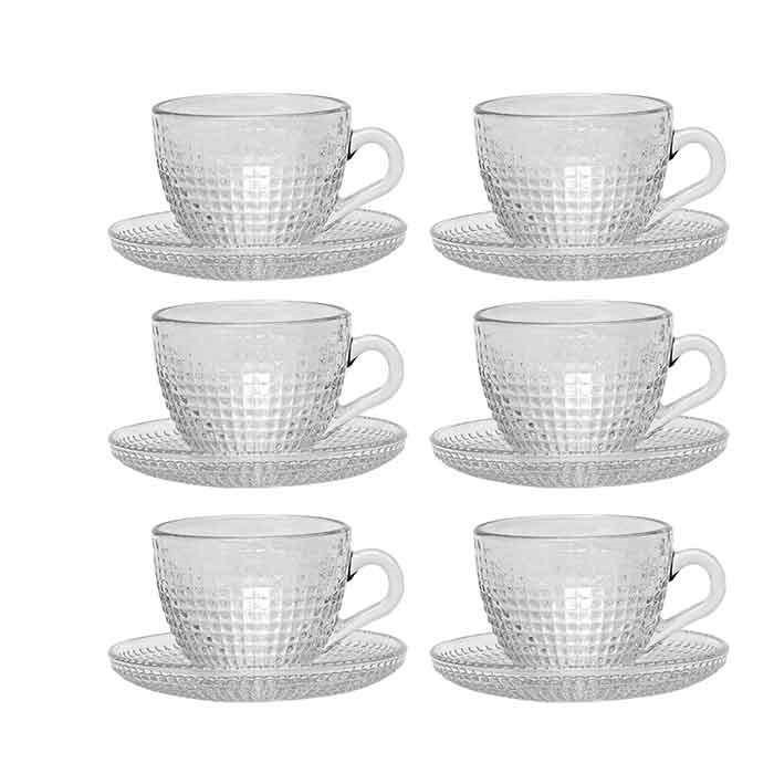 7fb6b2a1229700bca113001dbfb12bf44cd49321_1634733902 فنجان و نعلبکی بلور ونیز - Image 1