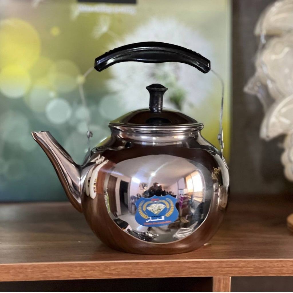 کتری استیل خمره ای 2لیتری دسته بالا