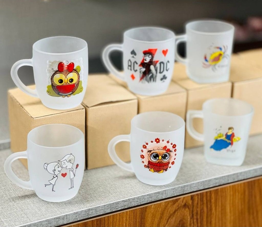 9 ماگ يخی آتن دسته دار - Image 1