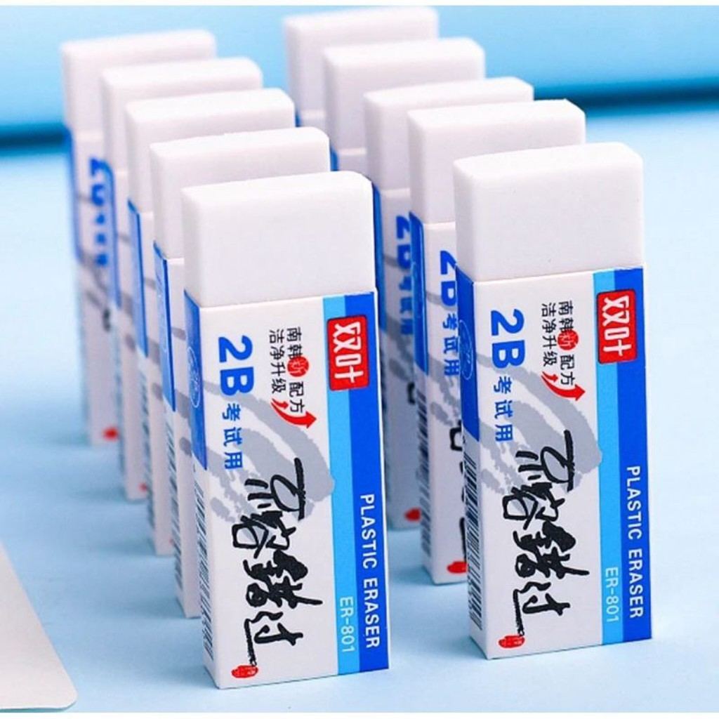 پاک کن 30 تایی سفید آبی 2B M33