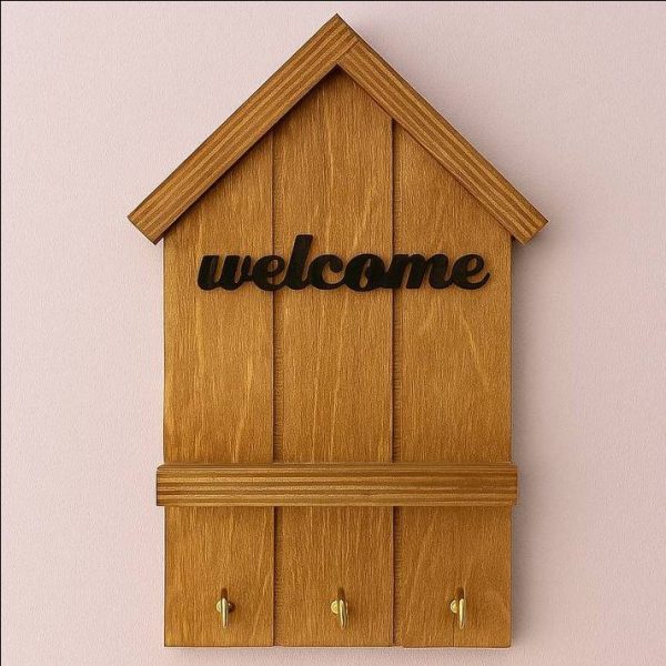 جاکلیدی چوبی کلبه