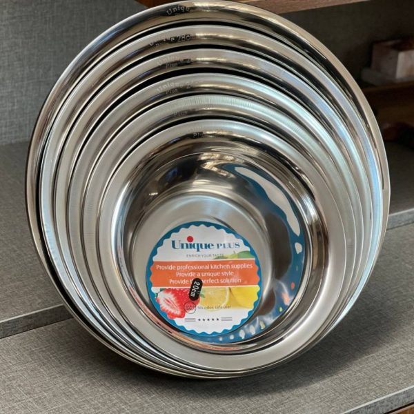 لگن 6 پارچه استيل يونيک ستاره دار