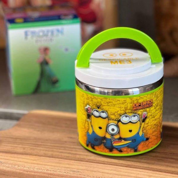 لانچ باکس داخل استيل يک طبقه کودک کد MK1