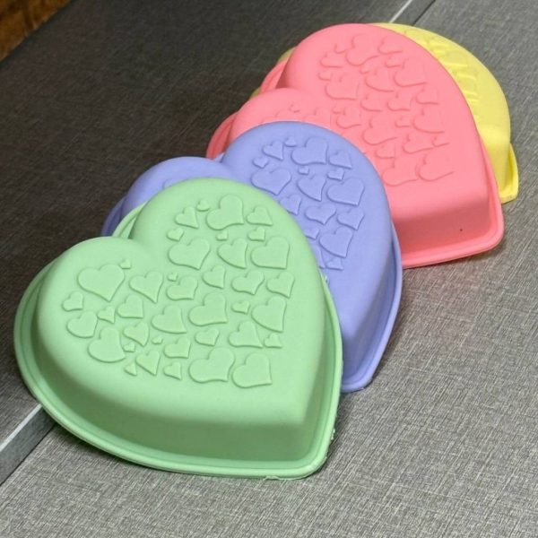 قالب سيليکونی قلب فانتزی کوچک