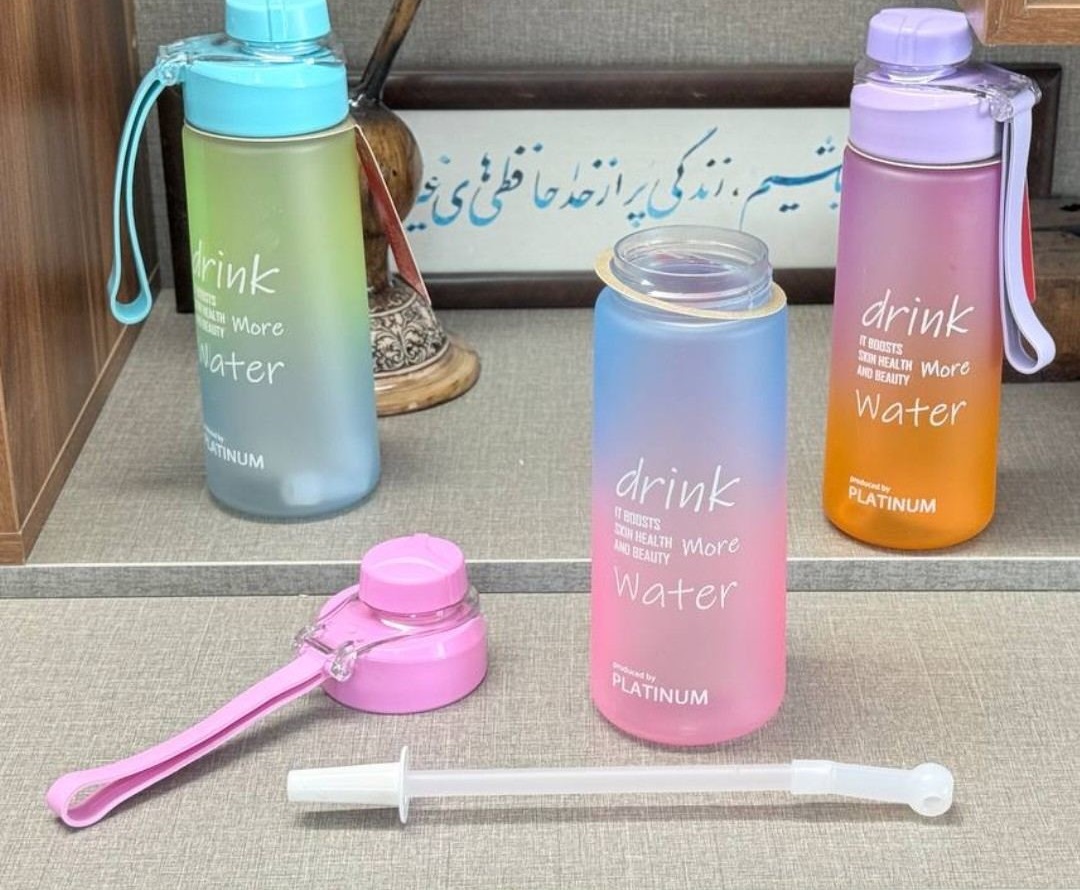 fd77c17d16625a7d7183c8ef2142afea بطری لايف نشکن دورنگ مات - Image 1