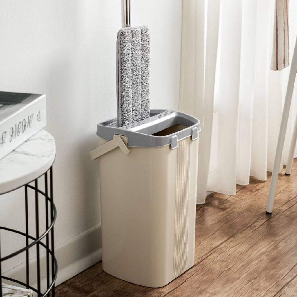 fff9ac955fdf47e7f9452ffcbe3c8ebe تی زمين شوی سطلی مخزن دار Magic Mop - Image 1