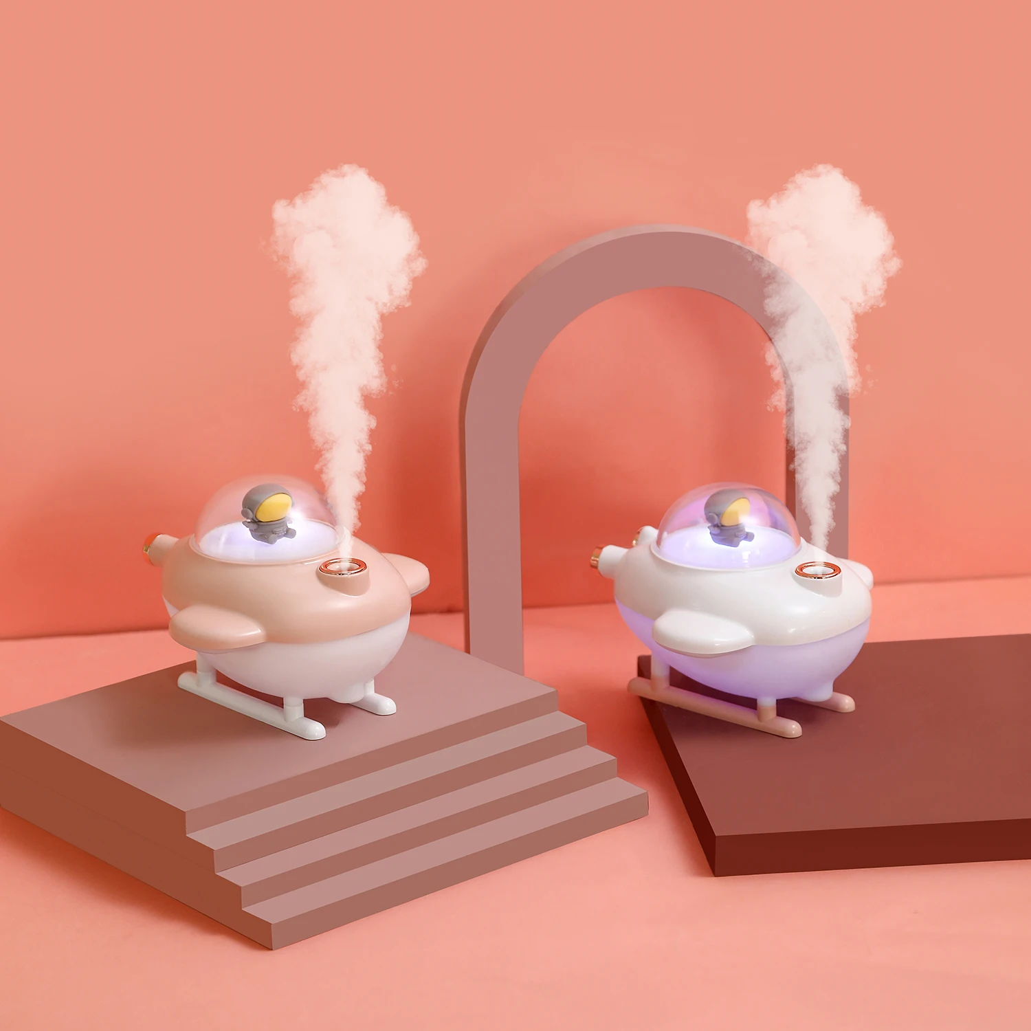 دستگاه-بخور-سرد-و-چراغ-خواب-مدل-هواپیما-و-آدم-فضایی-220میل-H₂O-Humidifier-Airplane-Air-13 بخور سرد هواپيما کد 3 - Image 1