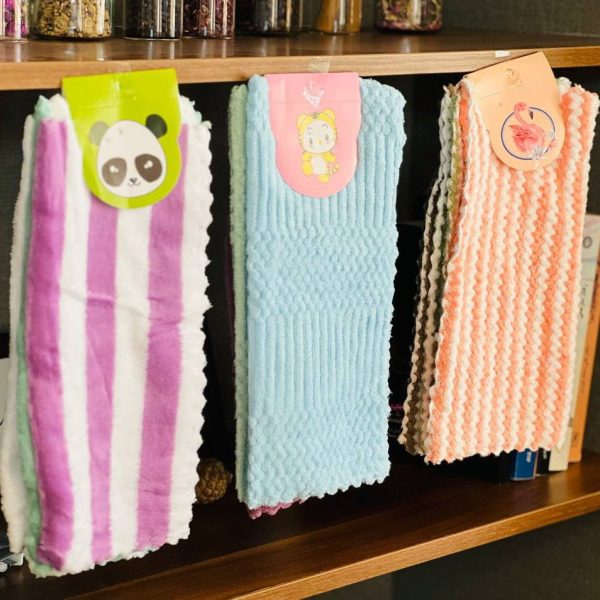 دستمال پوليشی ميکس 3 عددی Y58