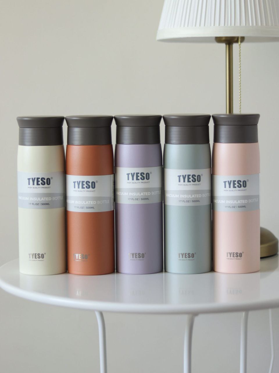 IMG_0016 تراولماگ دوجداره داخل استیل Teyso ۳۵۰ میل - Image 1