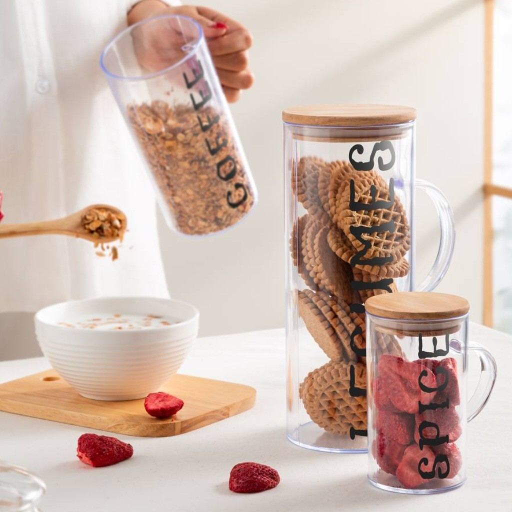 4bcb7c7ba788bd1c5d8e0f0f4b565bac بانکه آکام دسته دار درب بامبو متوسط - Image 1