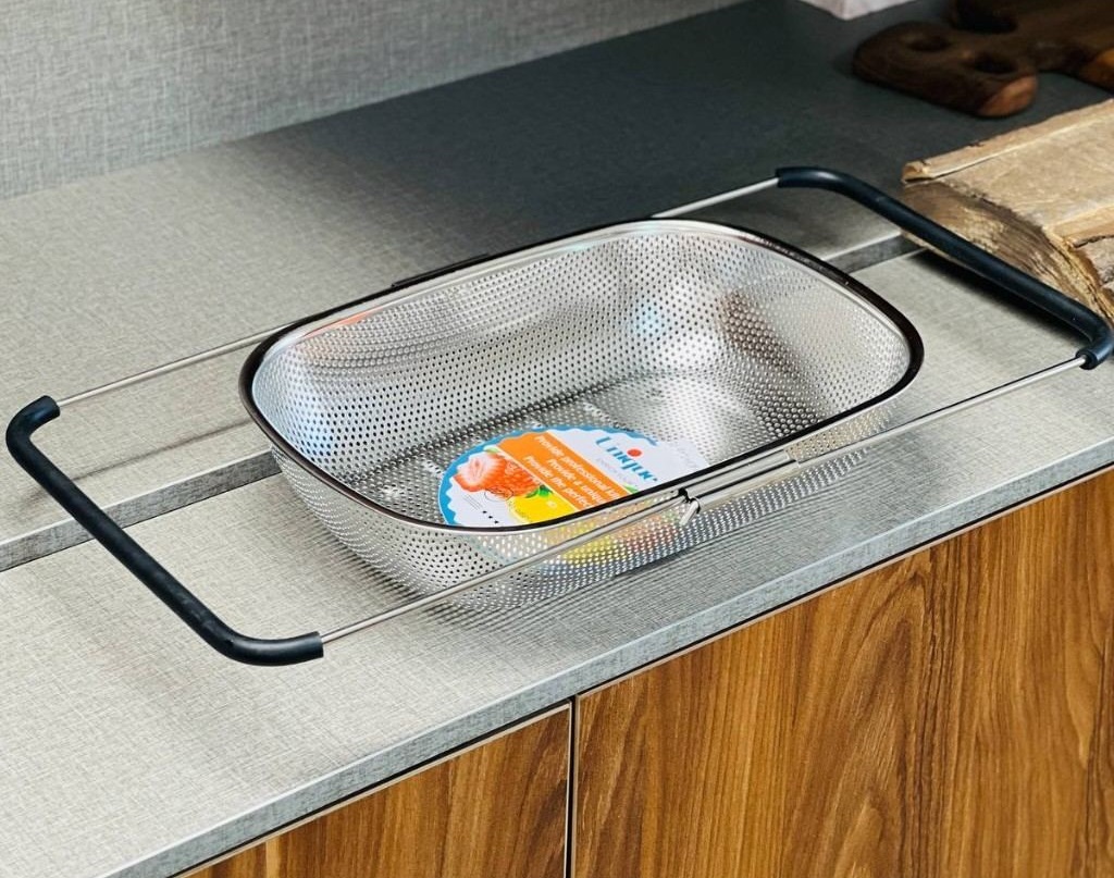 6 سبد سینک استیل نگیر کشویی f184 درجه یک - Image 1