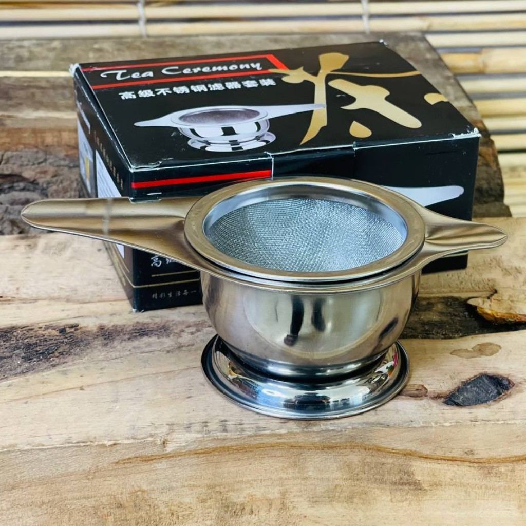 d711cc269c2d49820ca08f382273276b صافی چای استیل پایه دار مجلسی f133 - Image 1