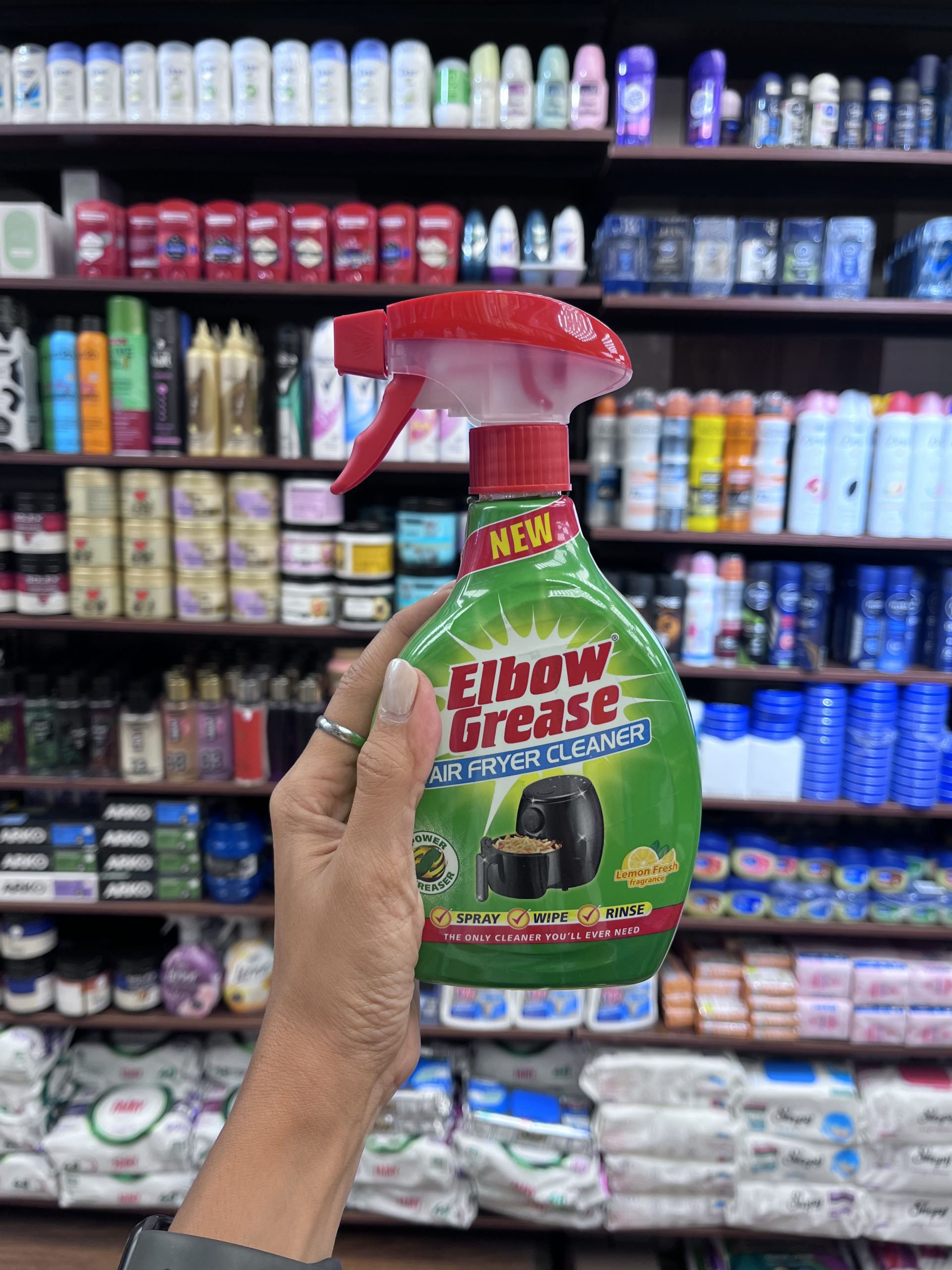 اسپری مخصوص هواپز و سرخ کن elbow grease